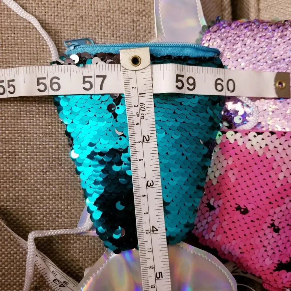 Mermaid Tail Purse Mini  Crossbody